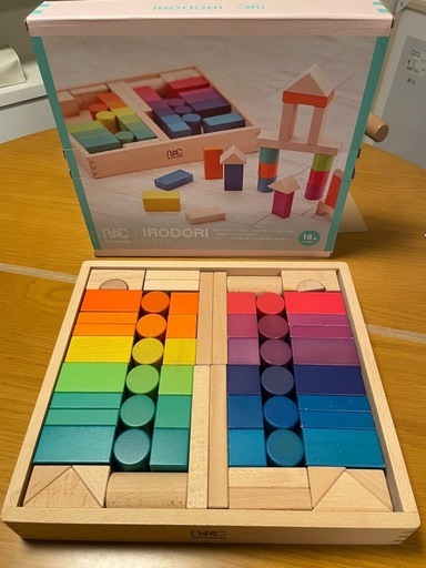 積み木IRODORIつみき(カラフルブロックス)ニチガン (でぱお) いずみ野