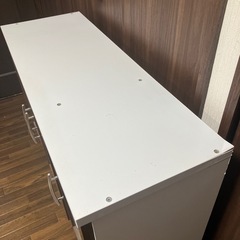 【無料】食器棚(上のみ) 約90×32×高さ90cmの画像