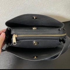 ブランド　プチオンフルール★ショルダーバック　黒の画像