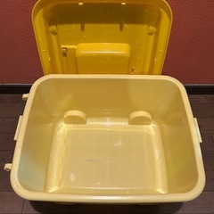 プーさんの玩具入れの画像