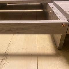 ⚠️11月20日まで　RASIK ステージタイプ　ベッドフレーム　セミダブルの画像