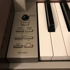 YAMAHA YDP-S31  電子ピアノ 2010年製 椅子と取扱説明書付きの画像
