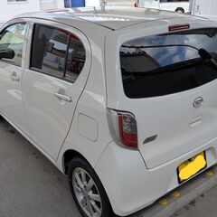 ダイハツ ミライース　ホワイト　車検残ありの画像