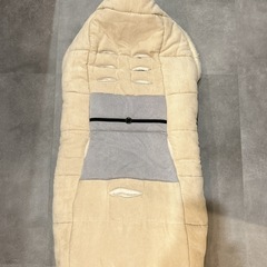 【美品】エアバギーフットマフ 最高級ラインの画像