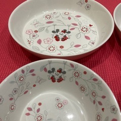食器４点（ミッキー&ミニー）の画像