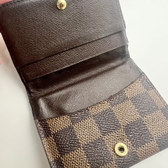 VUITTONダミエ、カードコインケースの画像