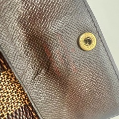 VUITTONダミエ、カードコインケースの画像