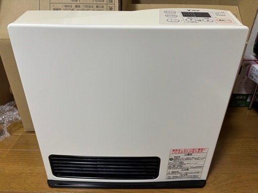 【都市ガス】リンナイ　ガスファンヒーター（ガスホース付）