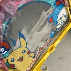 自転車用　風防　ピカチュウ　ポケモン　風除けの画像