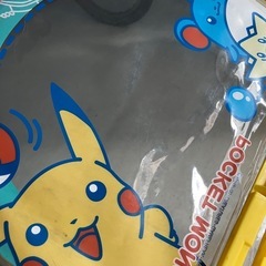 自転車用　風防　ピカチュウ　ポケモン　風除けの画像