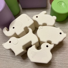 お米 積み木の画像