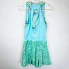 アディダス ステラマッカートニー ワンピース 32 ブルー/グリーン レディース テニスウェアの画像