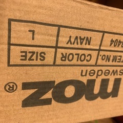 モズ　moz 長靴 レインブーツの画像