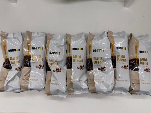 ドトールコーヒー豆250g 7袋（9500円相当）