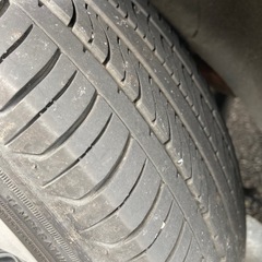 タント　カスタム　RS 純正　ホイール　165 55 15 タイヤ　アルミ　4本セットの画像