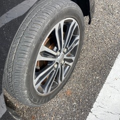 タント　カスタム　RS 純正　ホイール　165 55 15 タイヤ　アルミ　4本セットの画像