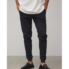 【アズールバイマウジー】スウェット メンズ L ブラック ジョガーセカンド イージーアクション スリムの画像