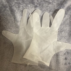 無料　半透明手袋　98枚　の画像