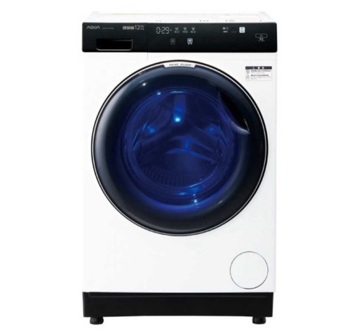 定価30万【最安値】2024年製AQUAドラム式洗濯乾燥機　AQW-DX12P 配達無料