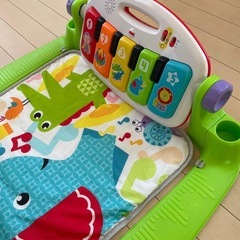 フィッシャープライス　あんよでキック　ジム　おもちゃの画像