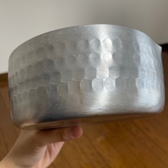 雪平鍋　片手鍋　アルミ製　ガス火用　中古の画像