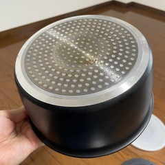 取手が外れる鍋　16センチ　中古　ガス火IH両用の画像