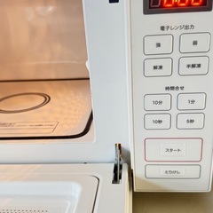 無印電子レンジの画像