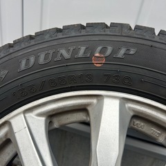 13インチ ホイール スタッドレスタイヤセットの画像