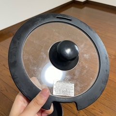 取手が外れるフライパン　20センチ　ガス火用　中古の画像