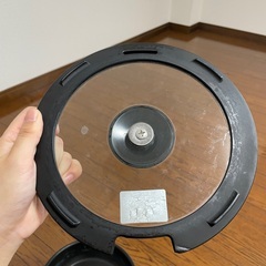 取手が外れるフライパン　20センチ　ガス火用　中古の画像