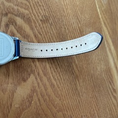 コーチCOACH W1582NAV 腕時計 ネイビー　数回のみの使用の画像
