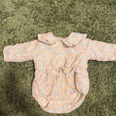 ベビー冬アウターロンパースの画像