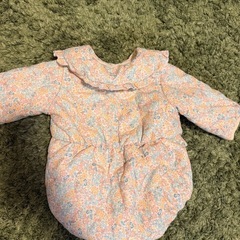 ベビー冬アウターロンパースの画像