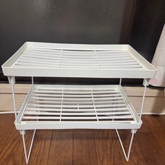 収納ラック 5点セット（ワゴン・スチール棚・コーナーラックなどまとめ売り）の画像