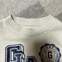 GAP　くまちゃんタイツ　クマ刺繍 ベビータイツ　裏起毛トップスセット！　90cmの画像