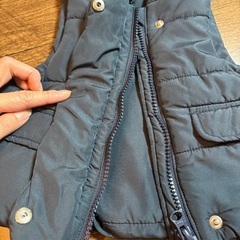 ベビー　キッズ　ダウンベストの画像