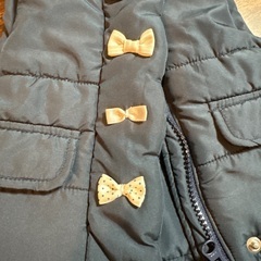 ベビー　キッズ　ダウンベストの画像