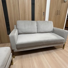 Francfranc(フランフラン)2人掛けソファの画像