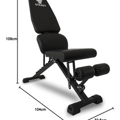 STEADY ステディ トレーニングベンチ アジャスタブルベンチ インクラインベンチの画像