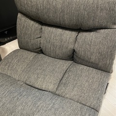 【ニトリ】つながるワイドポケットコイル座椅子　2個セットの画像