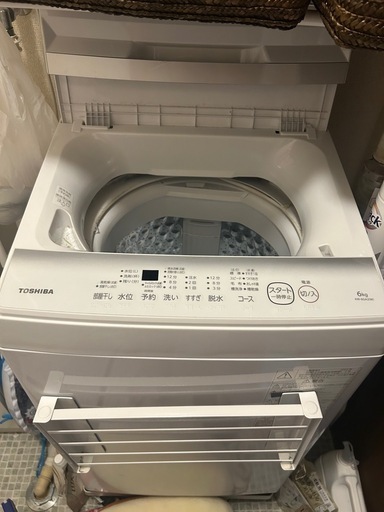 取引中【使用2年以内】洗濯機6キロ