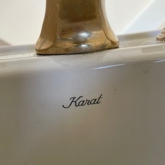 お洒落な洗面ボウルの画像