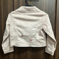 Mezzo Piano製ライダースジャケット　120cmの画像