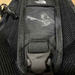 ノースフェイス　カバン　汚れあり　取れる方の画像
