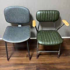 ヴィンテージ風ダイニングチェア 4脚セットの画像