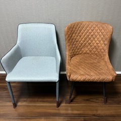 ヴィンテージ風ダイニングチェア 4脚セットの画像