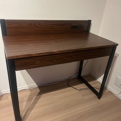 Rafila  パソコンデスク USBコンセントつき付き(使用1ヶ月みまん未満)の画像