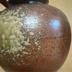 花瓶　信楽焼の画像