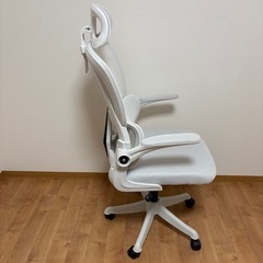 姿勢矯正用メッシュチェア ホワイト‼️最終値下げ‼️の画像