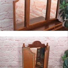 三面鏡ドレッサー　の画像